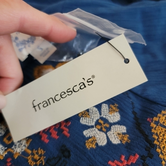 NWT Blue Rain Boho Dress S - Picture 11 of 11